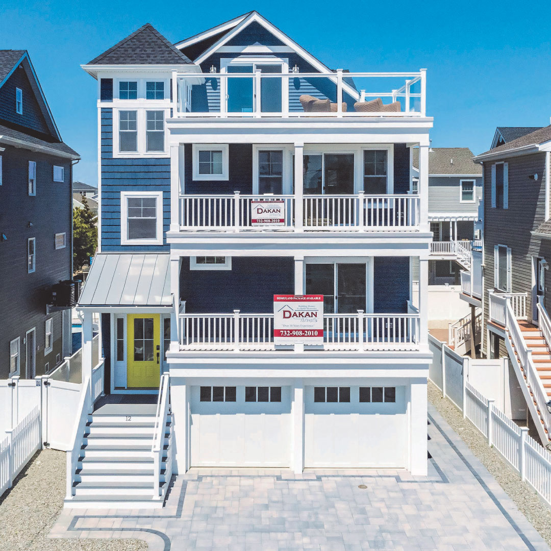 9th avenue Ortley Beach NJ Front House Dakan Rentals