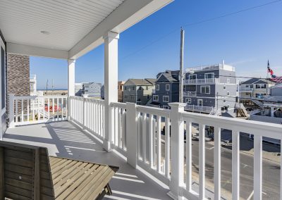 9th_Ave_ Deck off Primary Bedroom _Ortley Beach House Rental