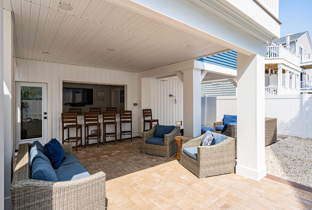 Fort Ave_House Rental Ortley Beach NJ Back-Patio- Dakan Rentals