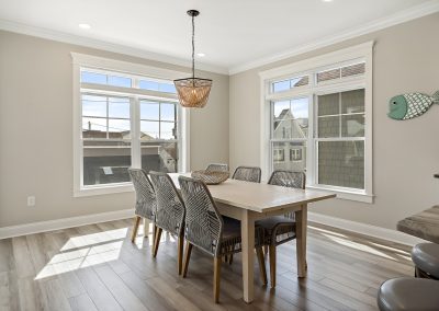 Surf_Rd_Ortley Beach NJ Rental Home Dining Area